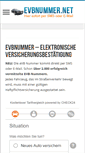 Mobile Screenshot of evbnummer.net