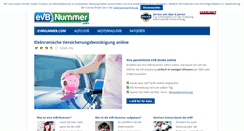 Desktop Screenshot of evbnummer.com
